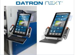 DATRON Next: Mjukvara - next - Gränssnitt för pekskärm